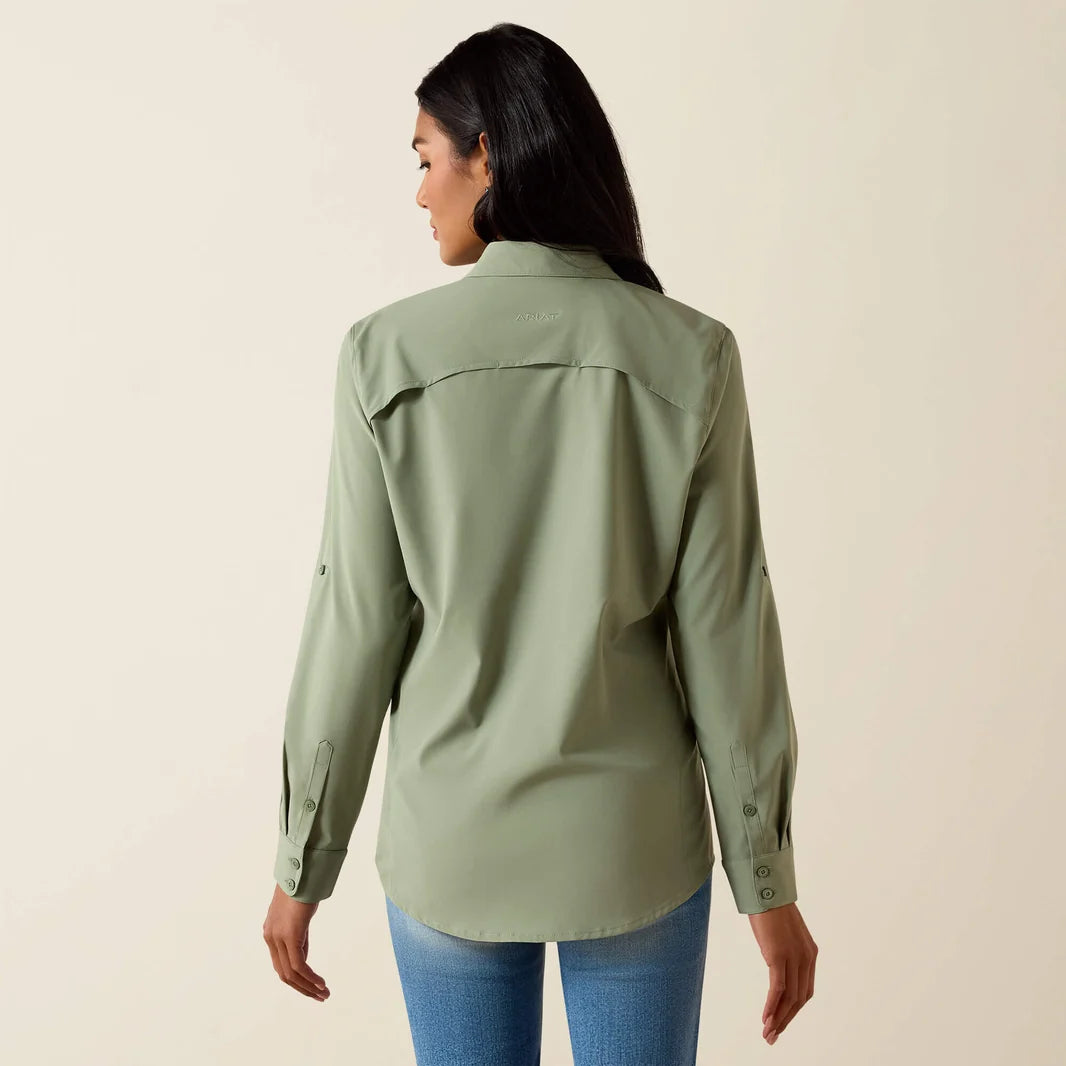Ariat Wms Venttek LS Shirt Sea Spray