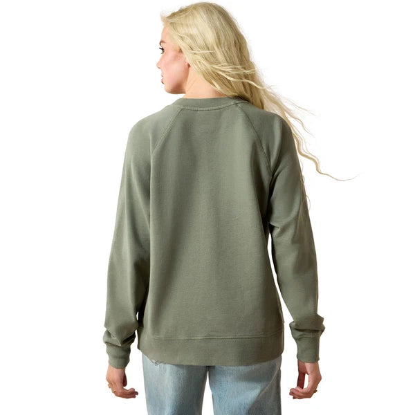 Ariat Wms Victoria Sweatshirt Sea Spray