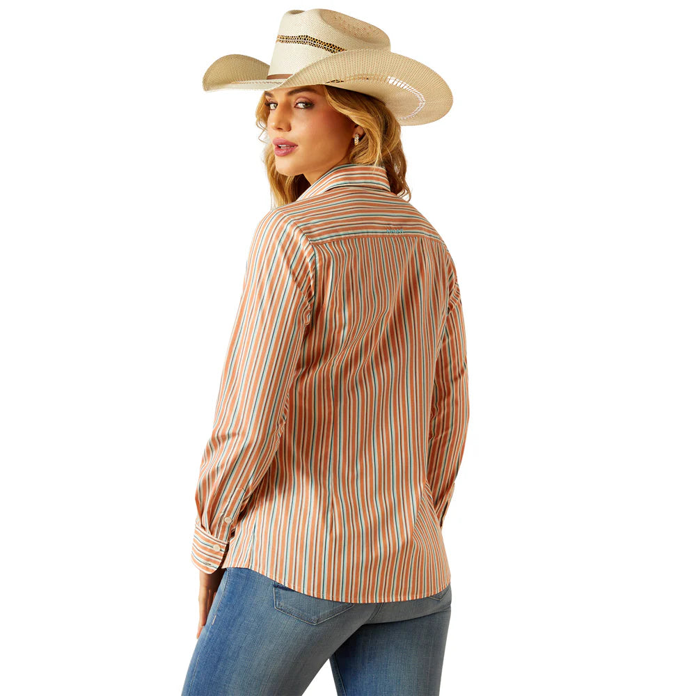 Ariat Wms Wrinkle Resistant Kirby | Country Clothing - Ladies Shirt | Saddleworld Ipswich