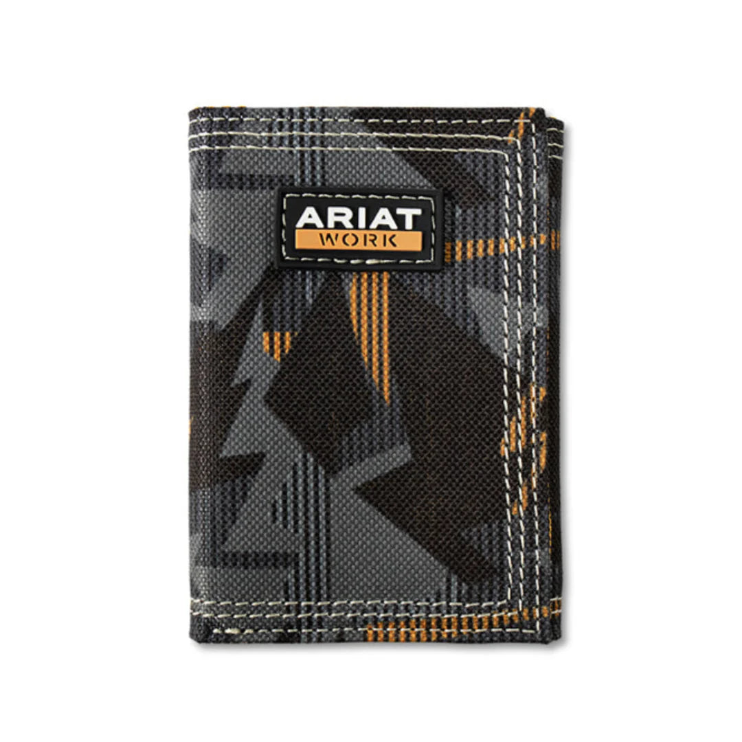 Ariat Work Trifold Wallet Bold Print Multi | Giftware  - Wallet | Saddleworld Ipswich