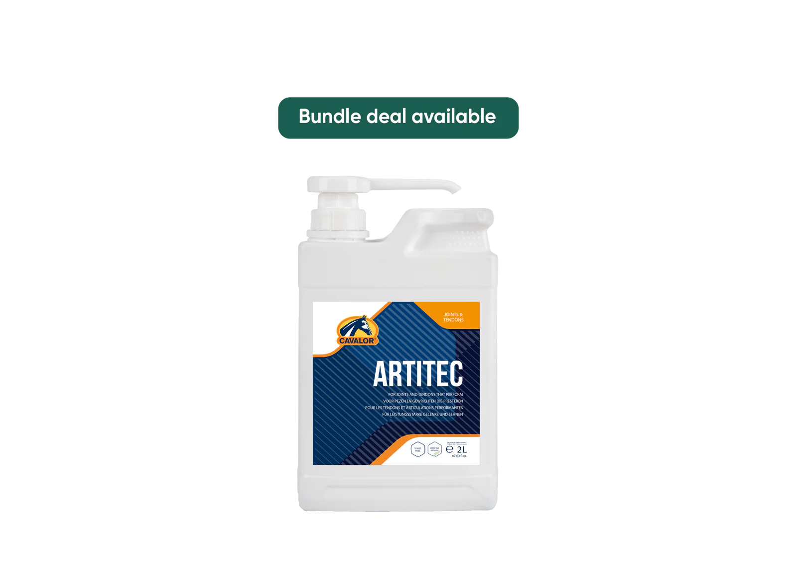 Cavalor Artitec Bottle and Pump