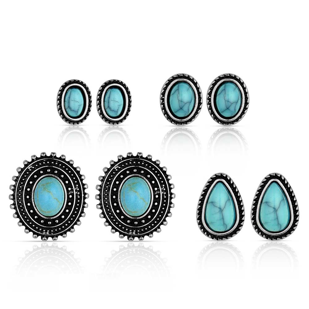 Attitude Jewellery - Earrings Set of 4 | Giftware - Jewellery | Saddleworld Ipswich