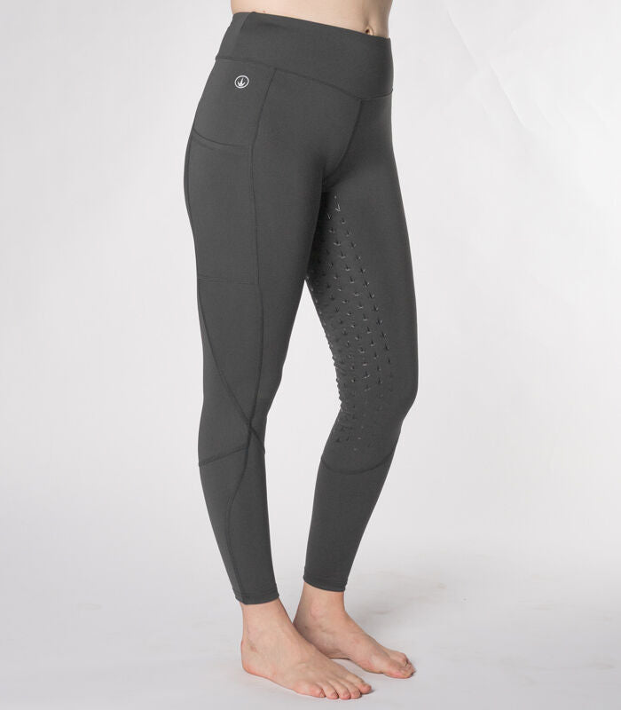 Delzani Aura Grey Riding Tights