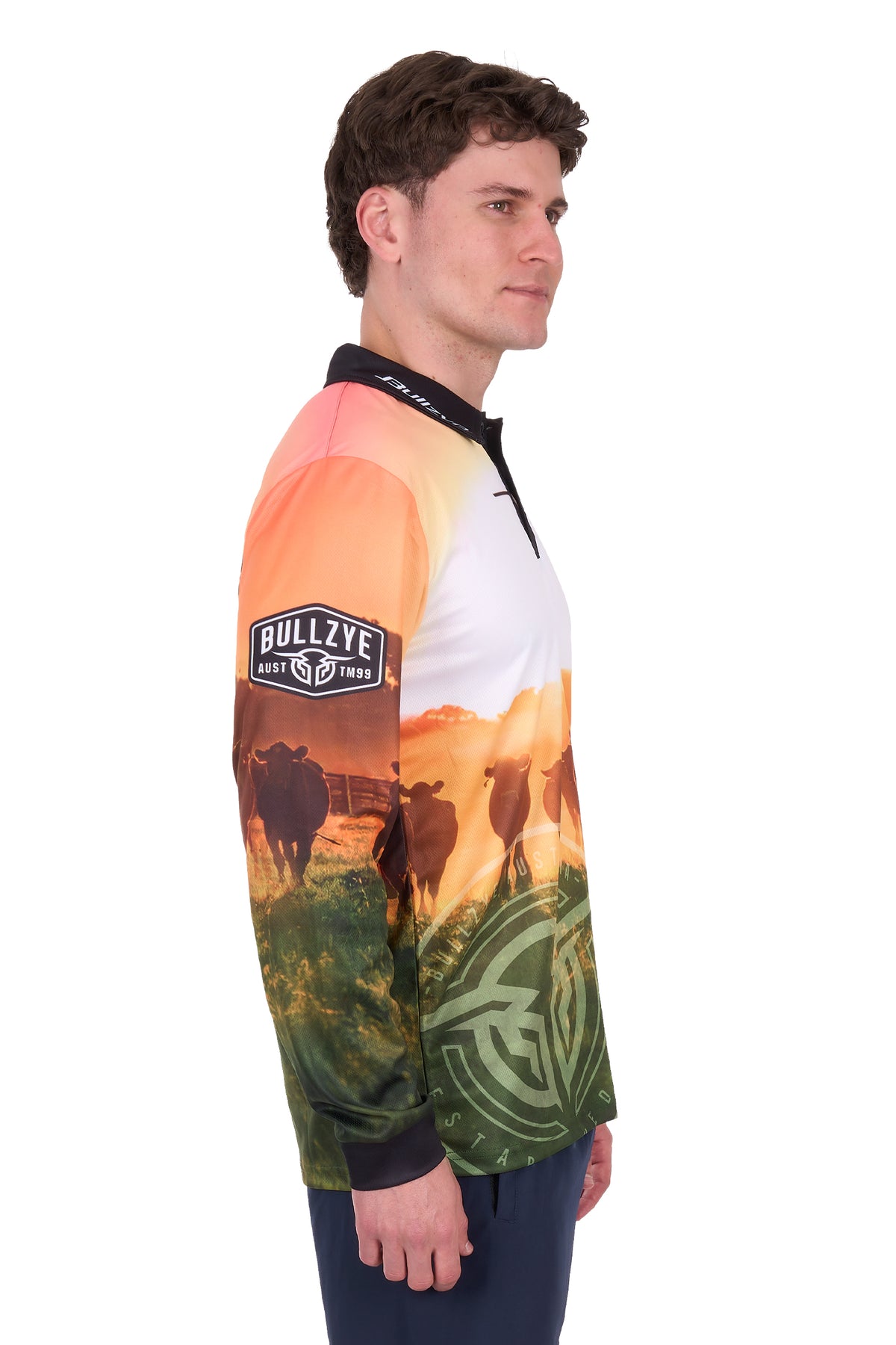 Bullzye Mens Orion LS Tee