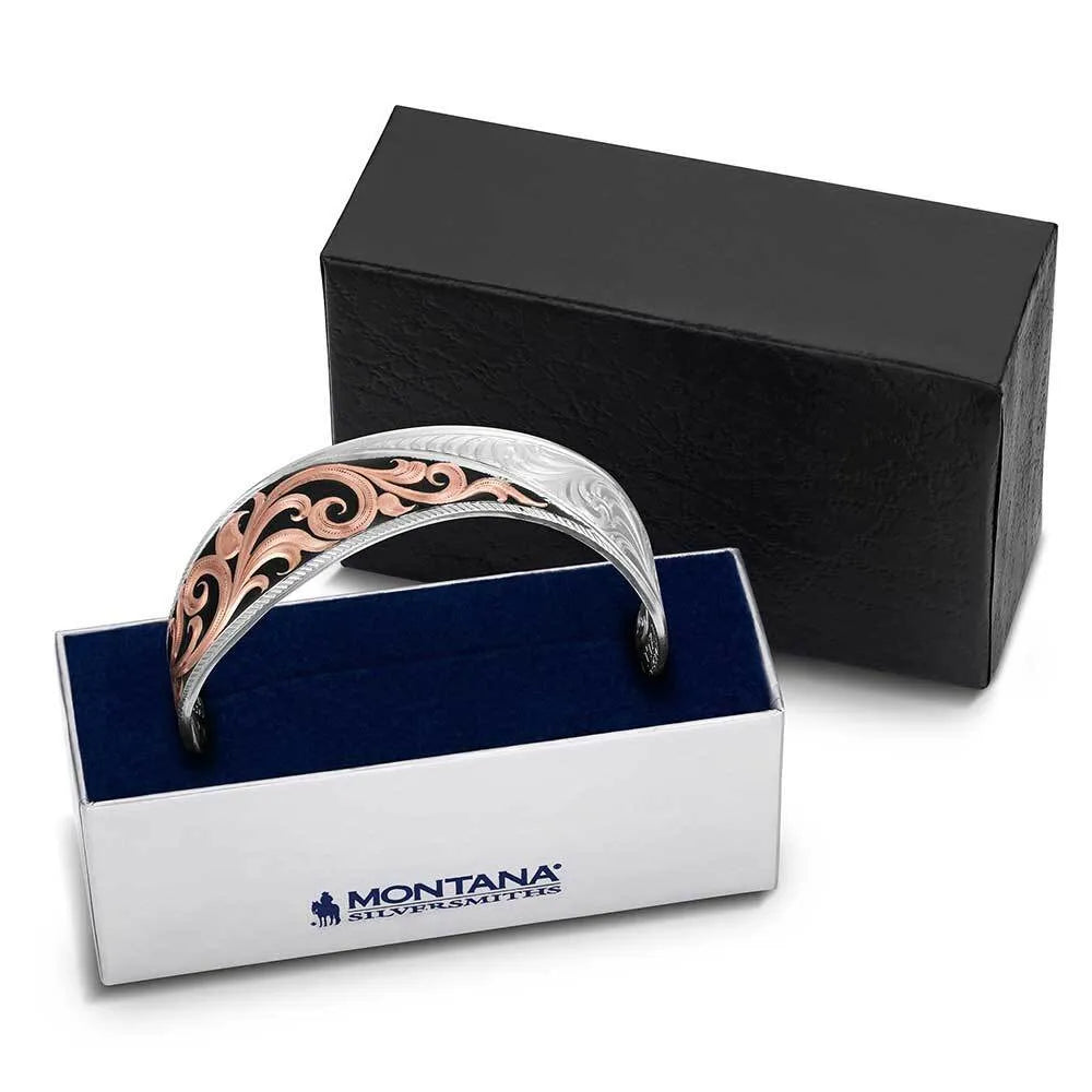 Montana Silversmiths - Carry Me West Cuff Bracelet