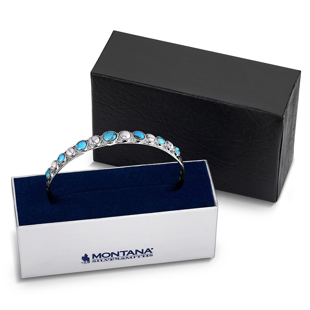 Montana Silversmiths - Turquoise Darling Cuff