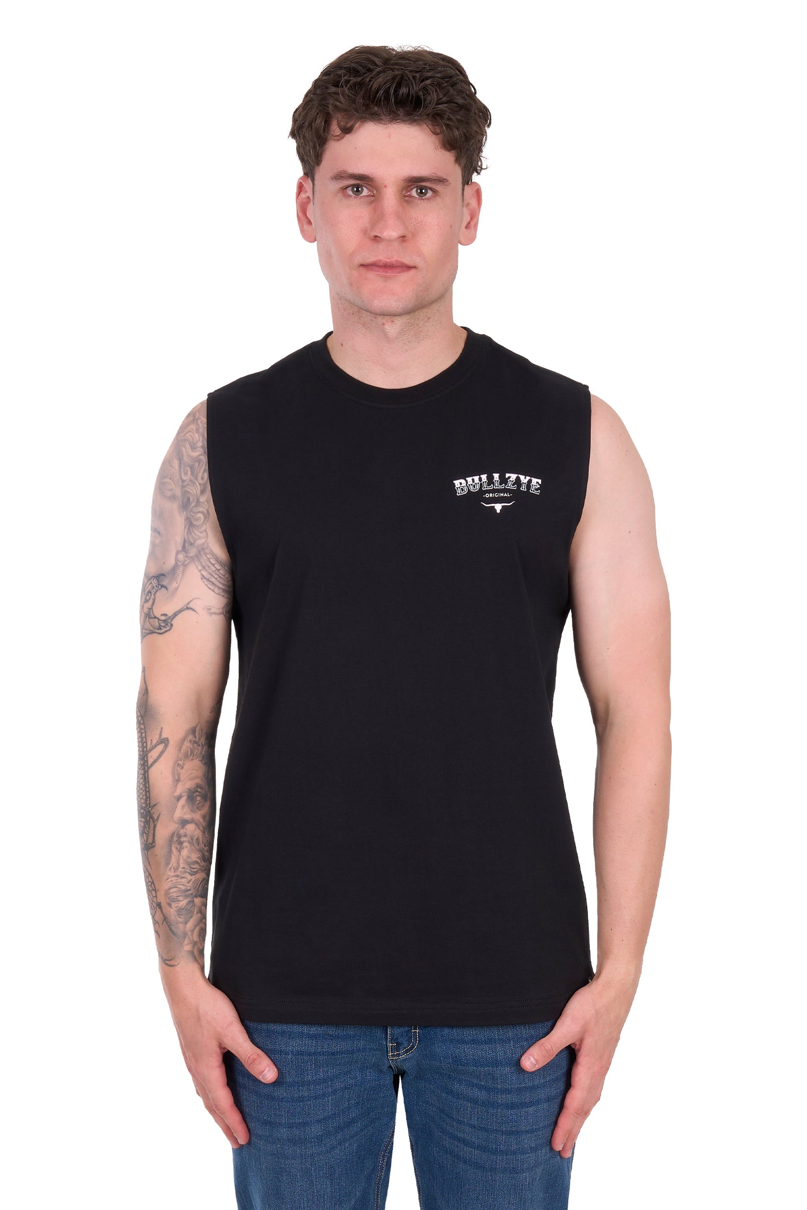 Bullzye Mens Matoeo Muscle Tank