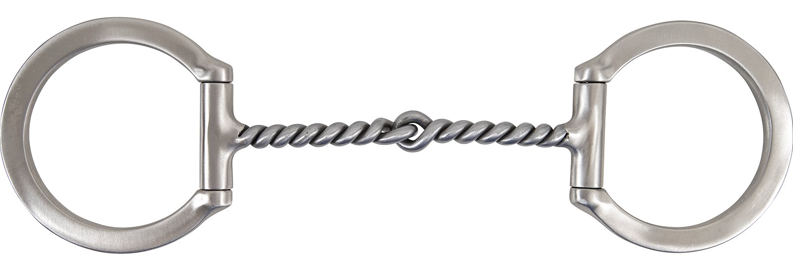 Classic Equine Tool Box Bit D Ring Twisted Wire Snaffle