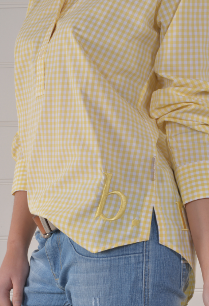 Bull Rush Seascape Blair Gingham Shirt