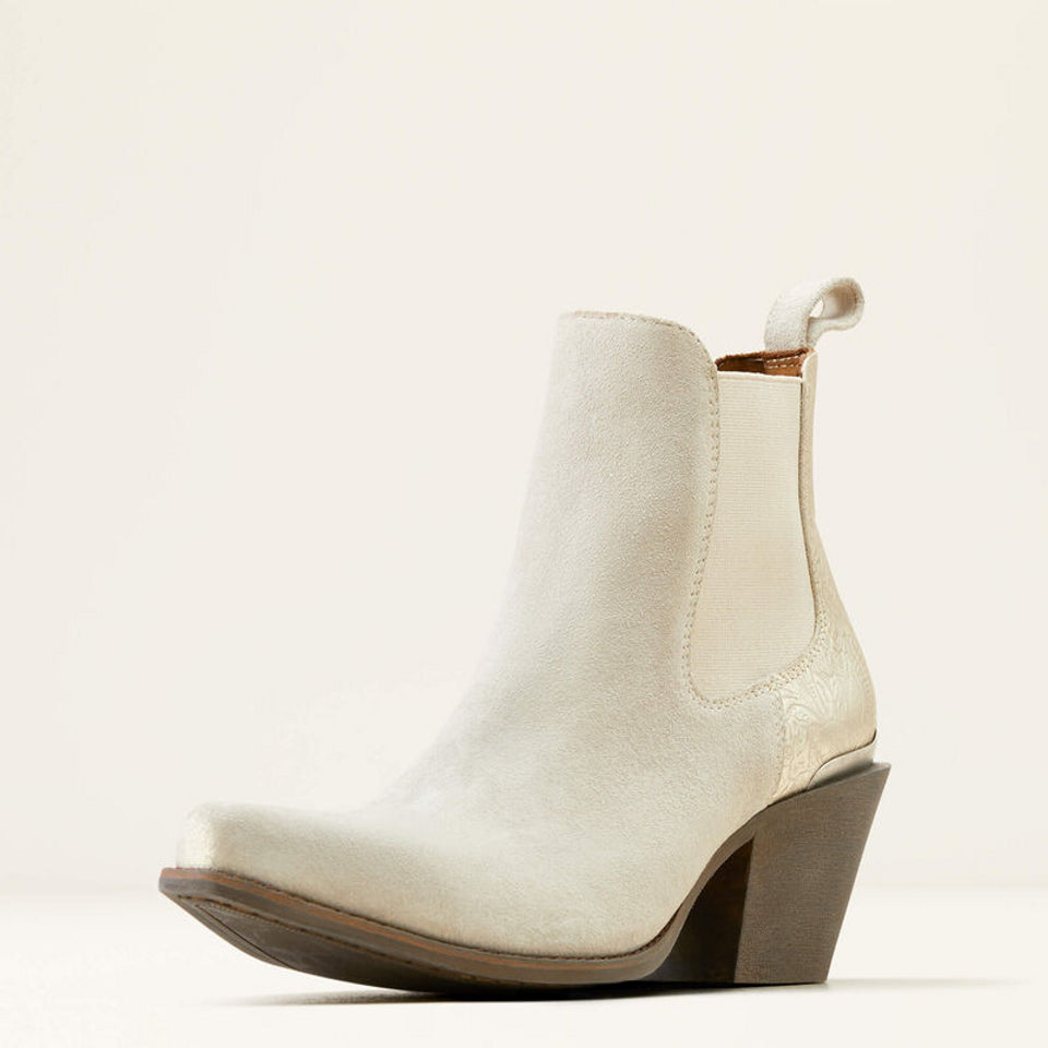 Ariat Wms Bradley Cloud White Suede/Embossed - Renovation Sale