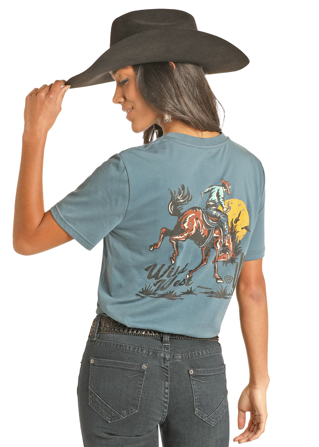 Rock and Roll Cowboy T Shirt - Black Friday Sale