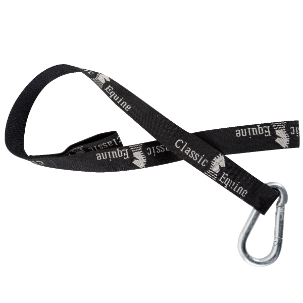 Classic Equine Bucket Strap with Nylon Webbing and Logo Each