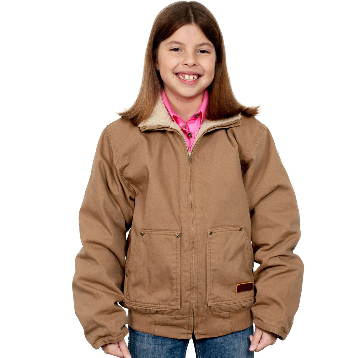 Just Country Junior Diamantina Sherpa Jacket