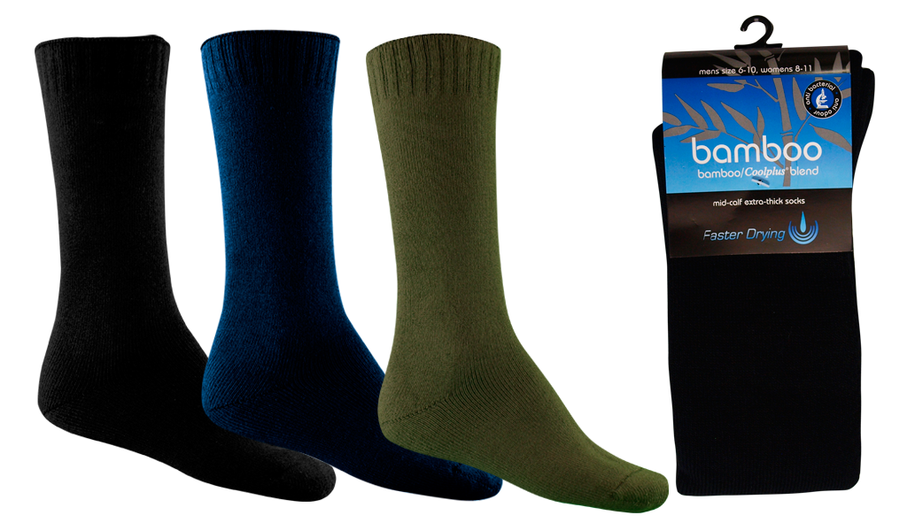Bamboo Textiles Faster Drying Socks | Boots - Socks | Saddleworld Ipswich