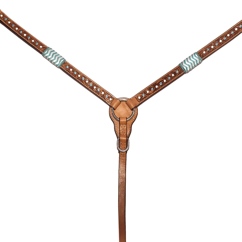 Bar H Equine Breastplate | Horse Supplies - Breastplate | Saddleworld Ipswich