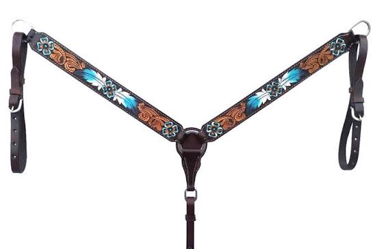 Bar H Equine Breastplate | Horse Supplies - Breastplate | Saddleworld Ipswich