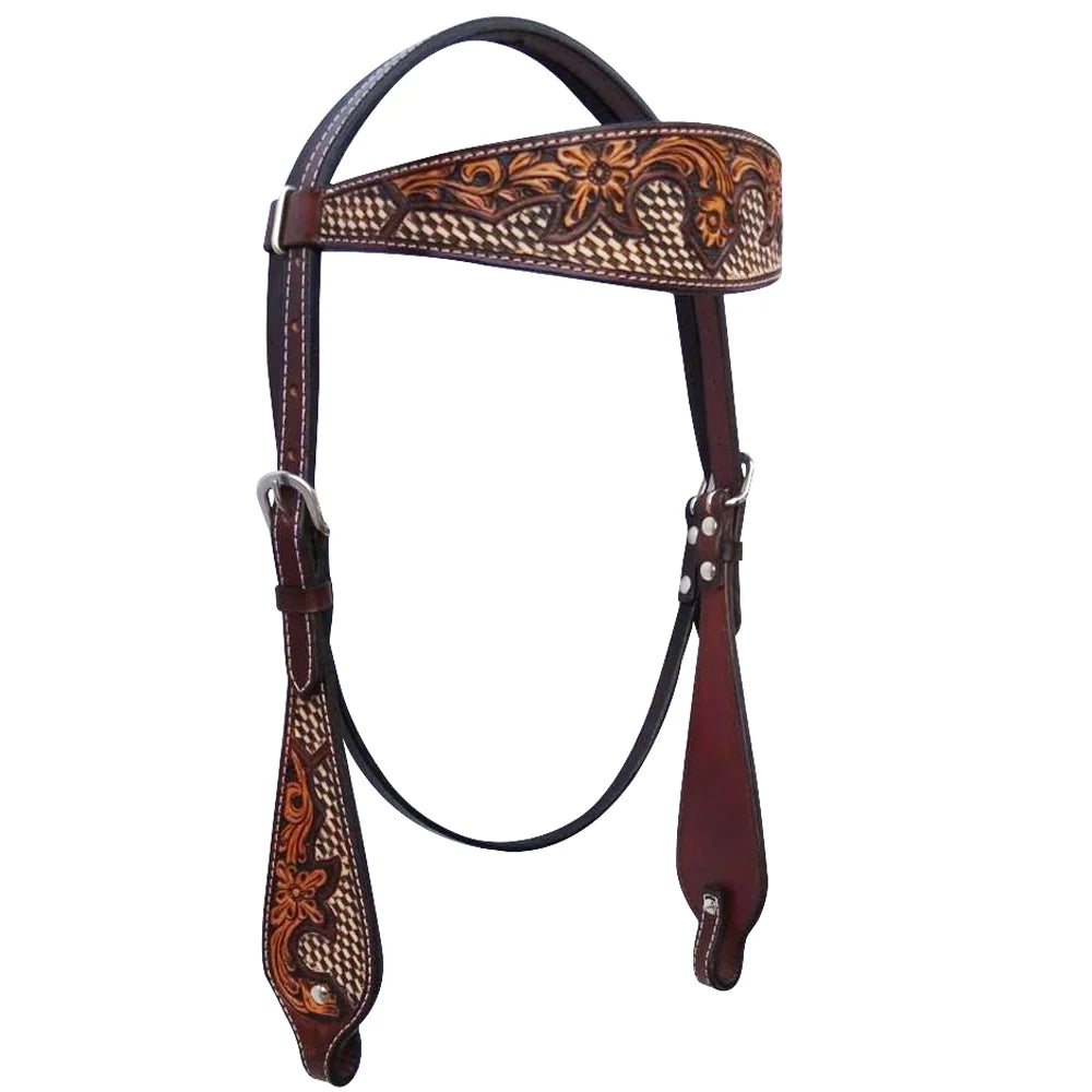 Bar H Equine Bridle | Horse Supplies - Western Bridle | Saddleworld Ipswich