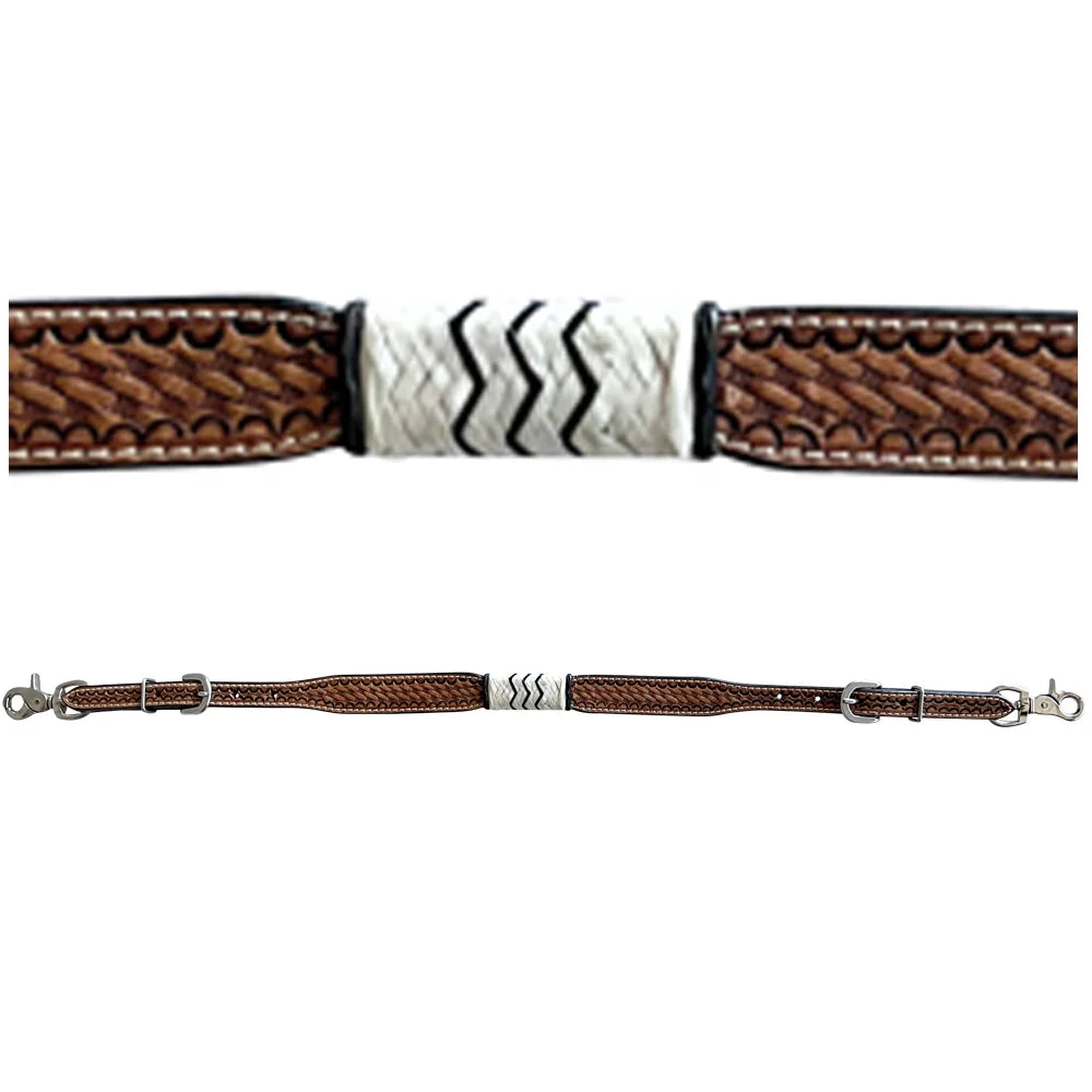 Bar H Equine Western Leather Wither Strap ~ Horse Supplies - Wither Strap ~ Saddleworld Ipswich