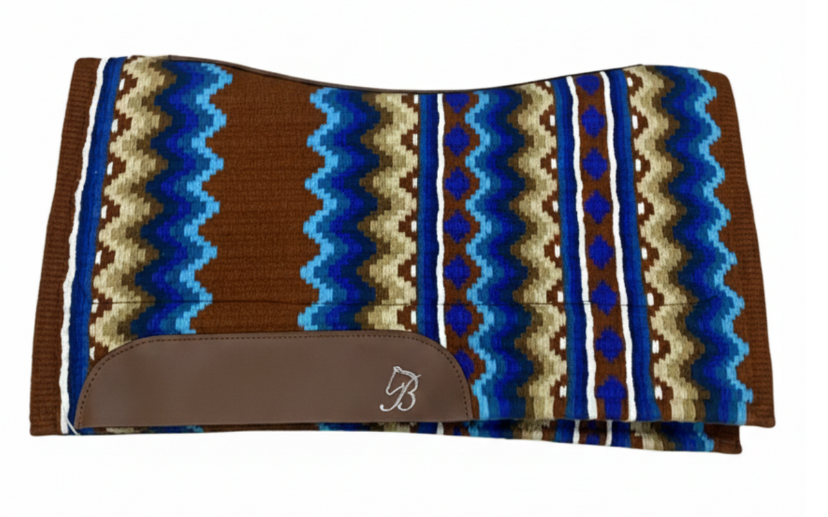 Bentley Performance Pad - Grunge | HOrse Supplies - Western Pad | Saddleworld Ipswich