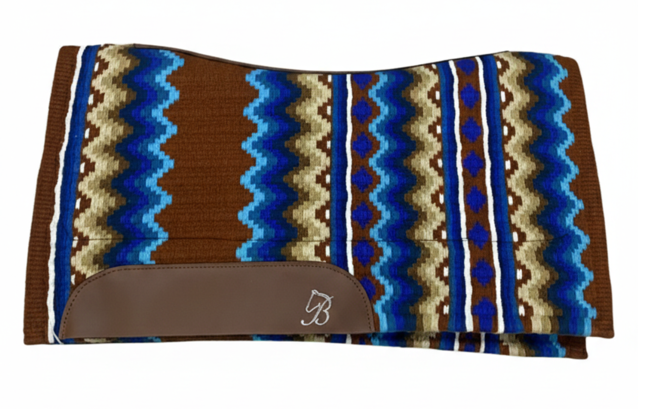 Bentley Performance Pad - Grunge | HOrse Supplies - Western Pad | Saddleworld Ipswich