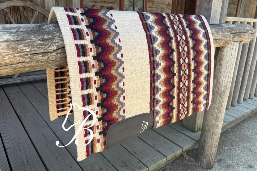 Bentley Show Pad - Burgundy Gritty 2.0
| Horse Supplies - Western pad | Saddleworld Ipswich