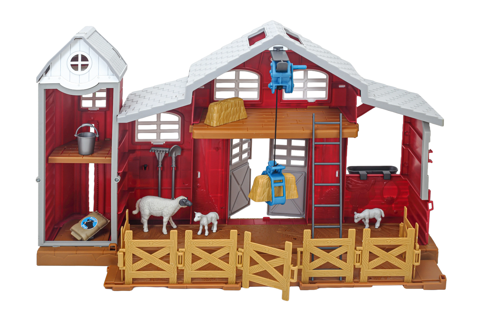 Big Country Toys 38 PC Dairy Barn Playset | Giftware - Toy | Saddleworld Ipswich