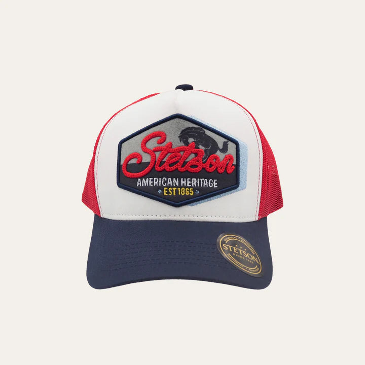 Stetson Cap Bronco Red
