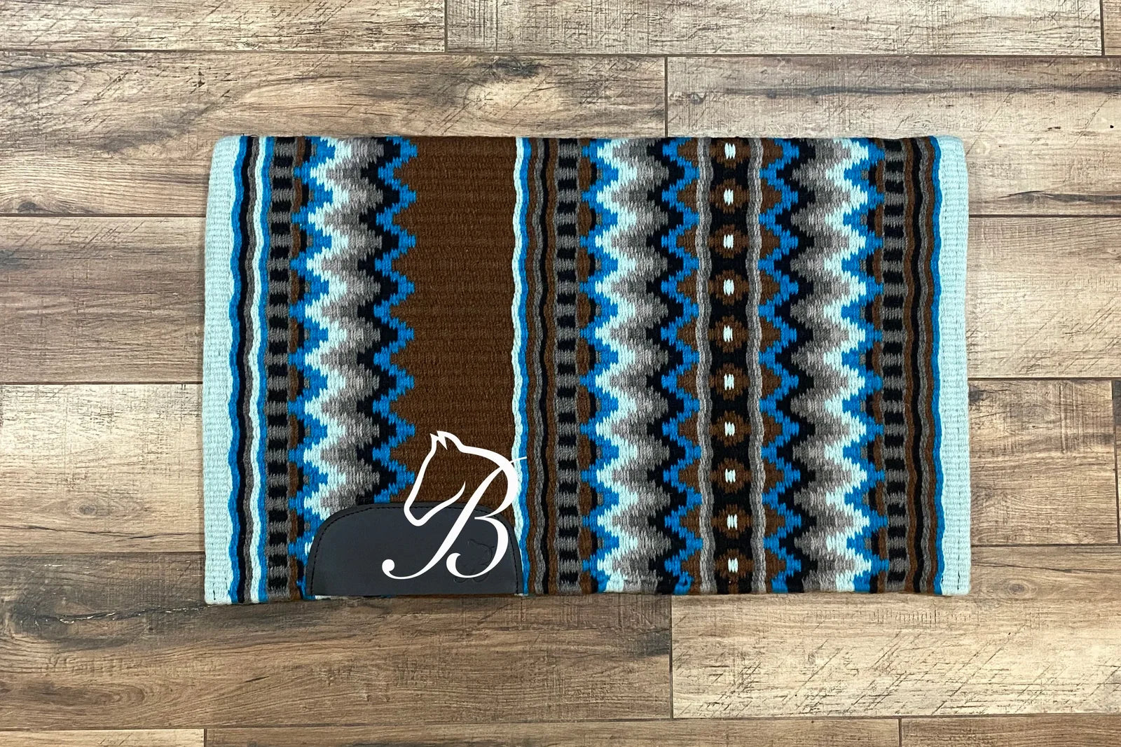 Bentley Show Pad - Brown Bear | Horse Supplies - Western pad | Saddleworld Ipswich