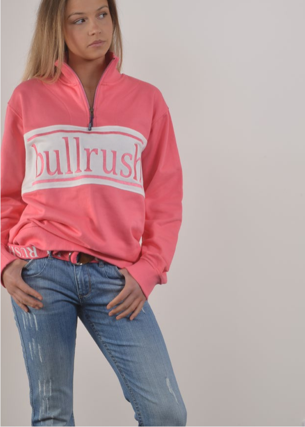 Bull Rush Womens Zip Sweat | Country Clothing - Ladies Winter | Saddleworld Ipswich