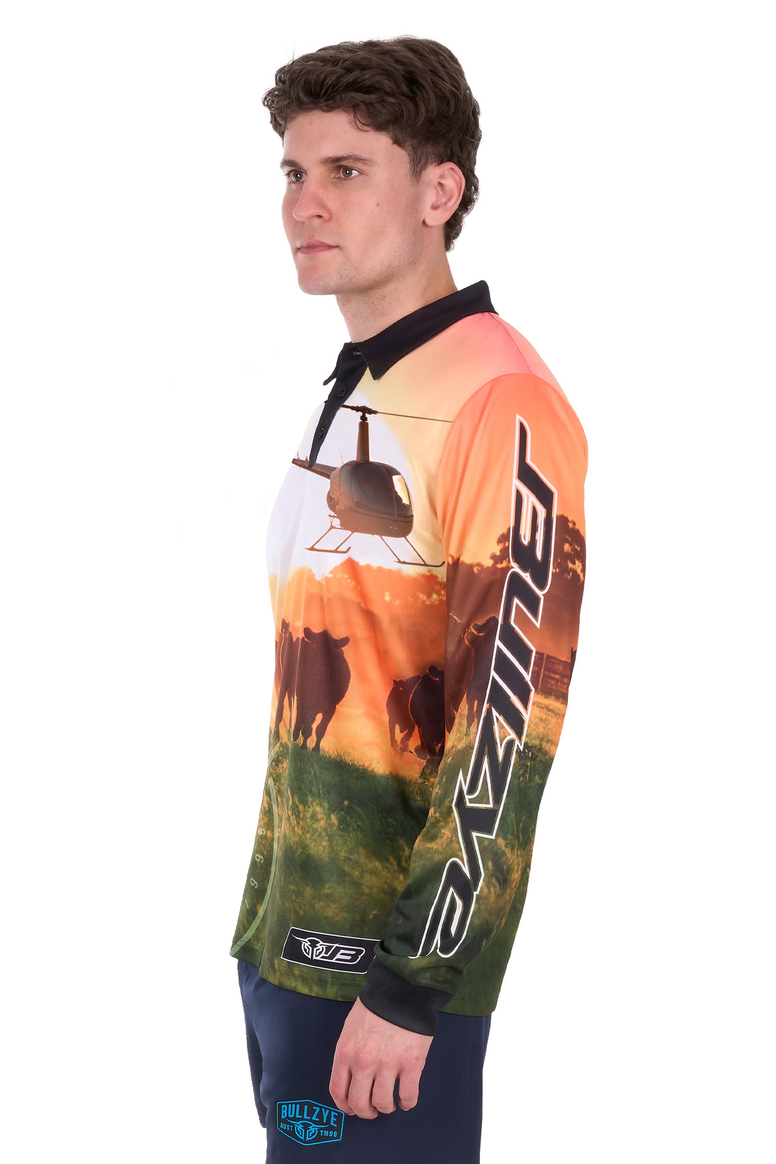 Bullzye Mens Orion LS Tee