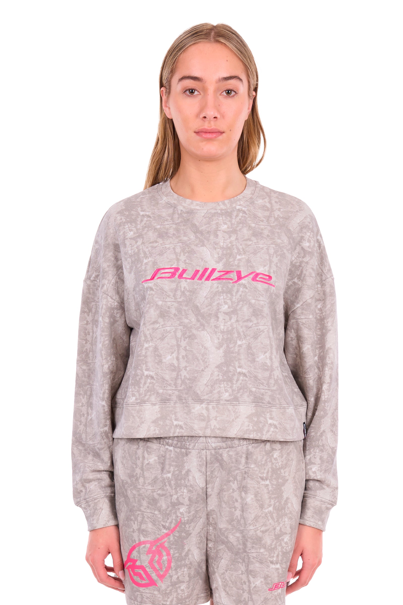 Bullzye Wmns Lotti Crop Sweat Top | Country CLothing - Ladies Winter | Saddleworld Ipswich