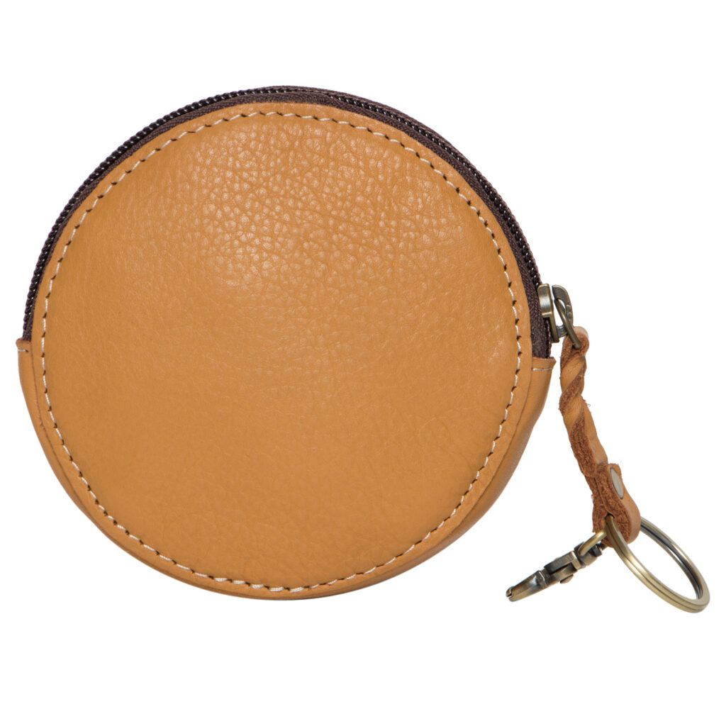 China Leather Round Coin Pouch with Snap Closure Suppliers & Manufacturers  - Factory Direct Wholesale - HIBO