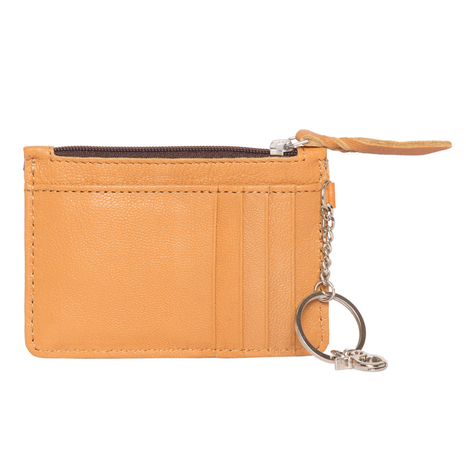 Tooling Leather and Cowhide Key/Card Case