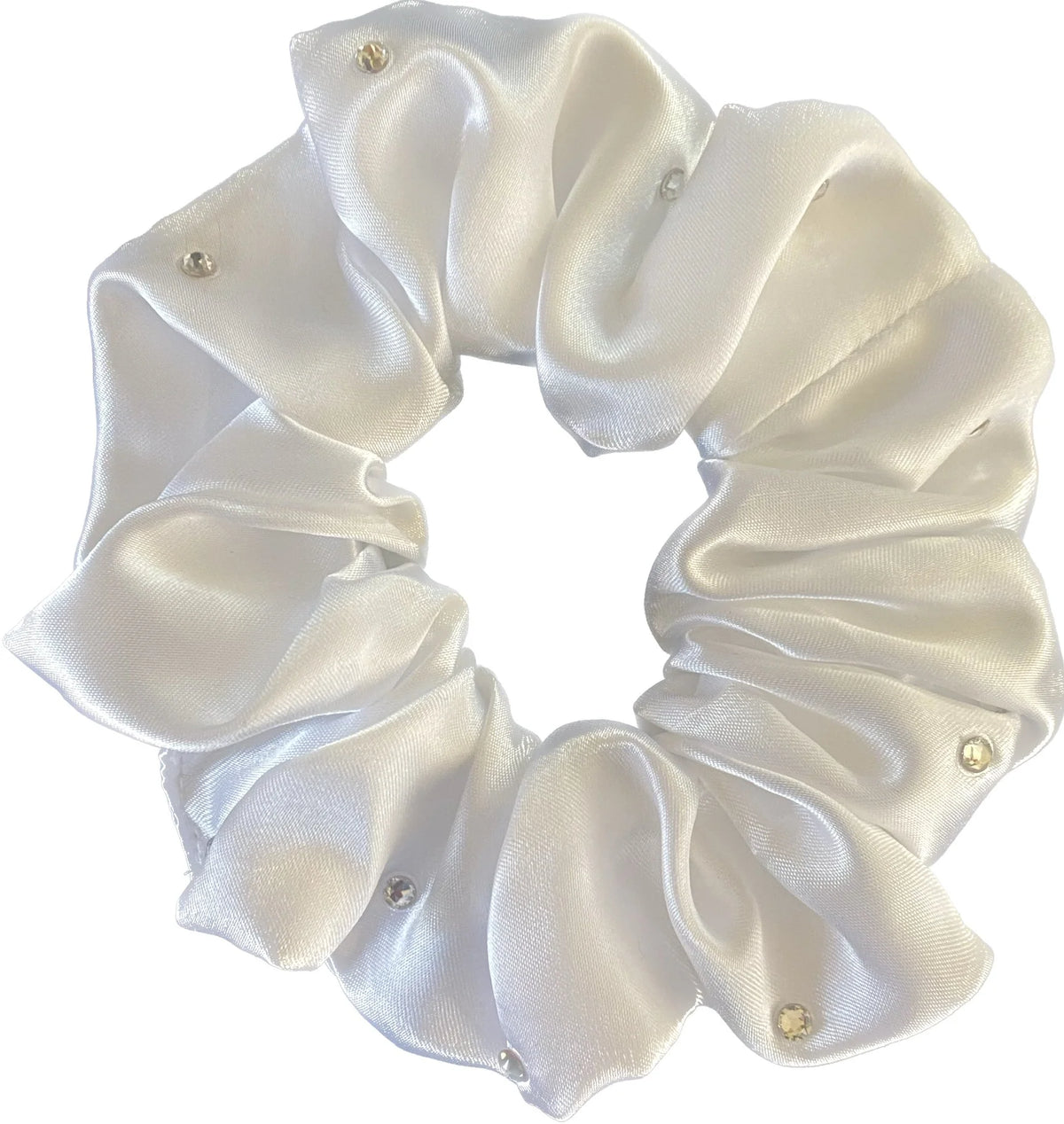 Heavenly Horse Design Molly Dressage Show Hair Scrunchie with Swarvoski Elements