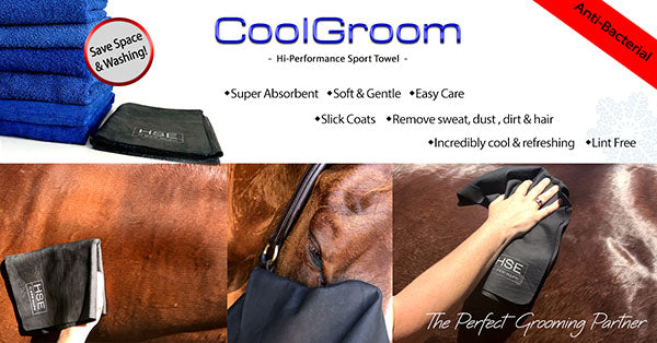 HSE CoolGroom Hi-Performance Sport Towel - Twin Pack