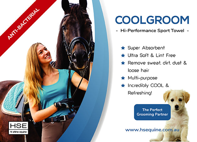 HSE CoolGroom Hi-Performance Sport Towel - Twin Pack