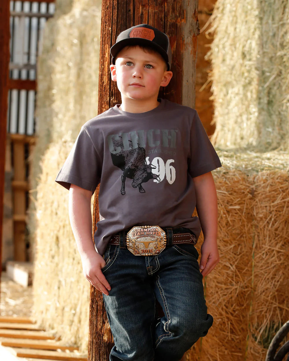 Cinch Boys Graphic T Shirt | Country Clothing - Childrens CLothing | Saddleworld Ipswich