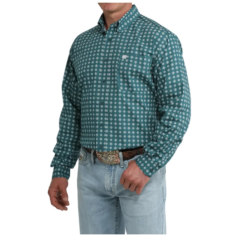 Cinch Mens Classic Fit Button Down Western Shirt