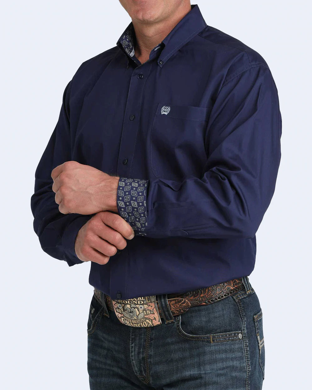 Cinch Mens Classic Fit Button Down Western Shirt | Country Clothing - Mens Shirt | Saddleworld Ipswich