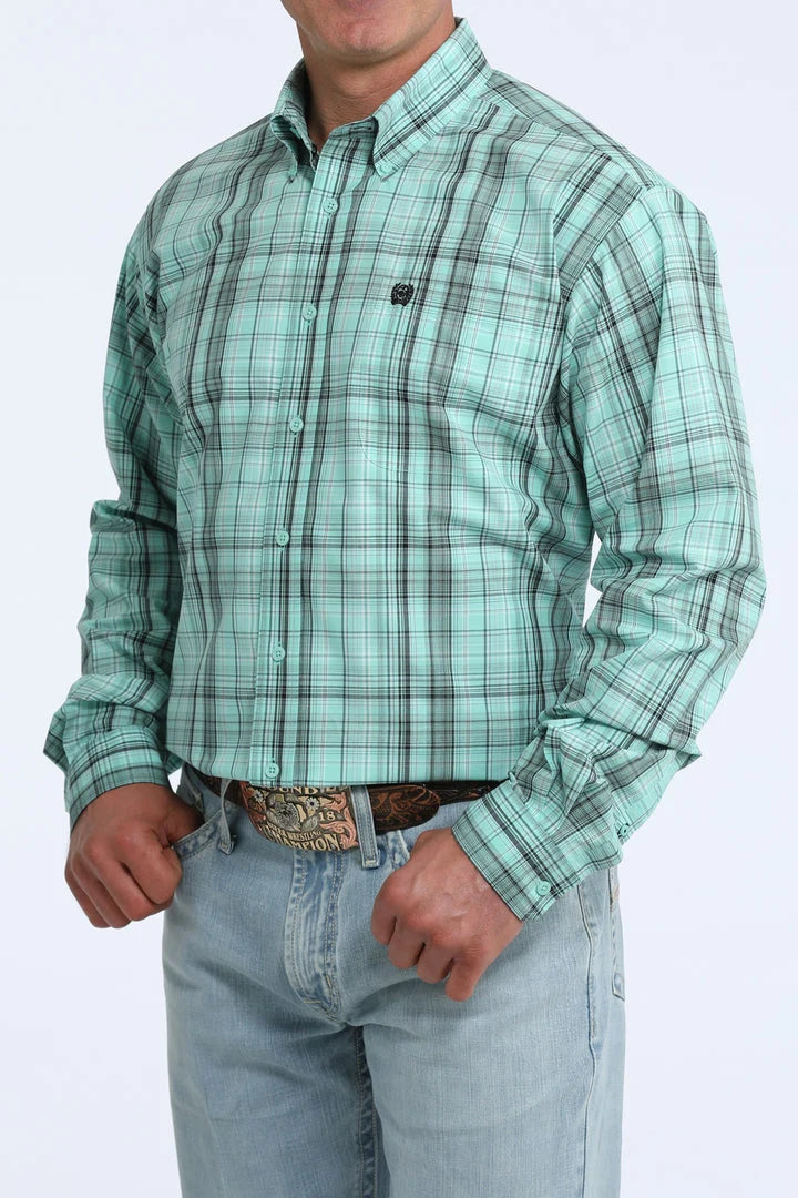 Cinch Mens Classic Fit Button Down Western Shirt