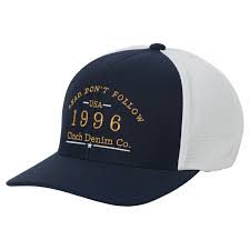 Cinch Mens Flexifit Navy 1996 Logo Trucker Cap | Country Clothing - Cap | Saddleworld Ipswich