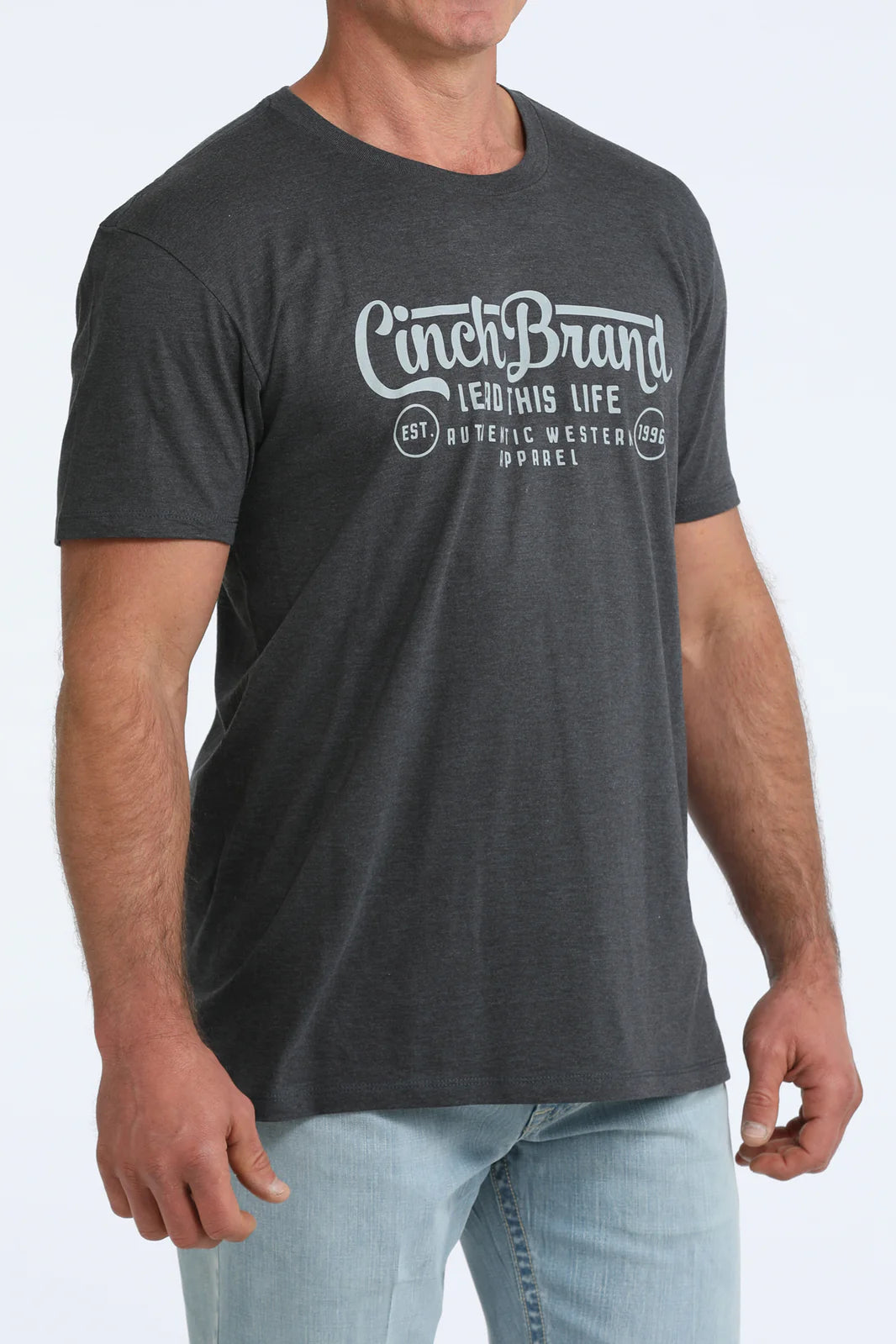 Cinch Mens Lead This Life T Shirt | Country Clothing - Mens T Shirt | Saddleworld Ipswich