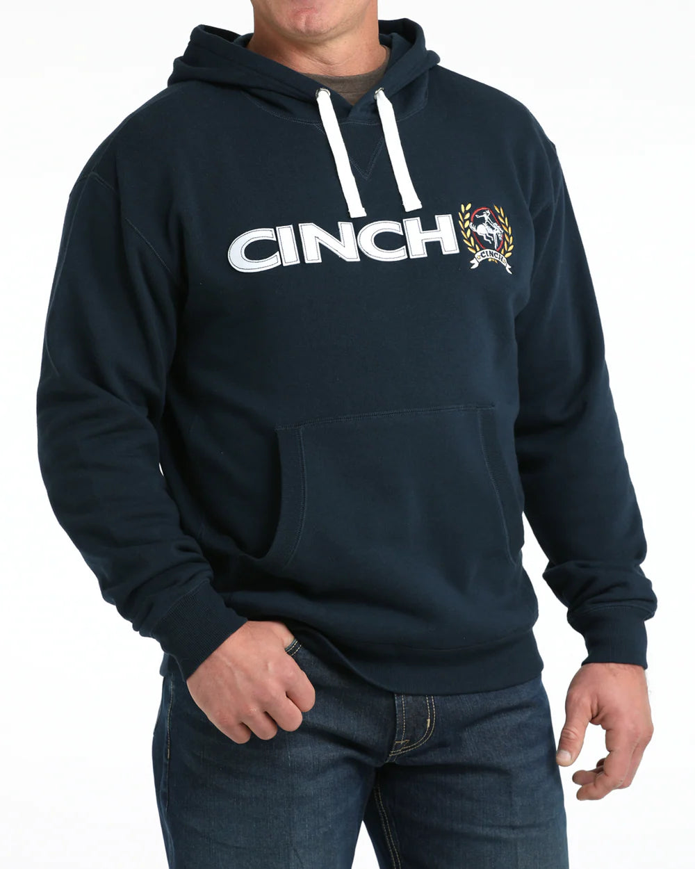 Cinch Mens Logo Hoodie | Country Clothing - Mens Winter | Saddleworld Ipswich