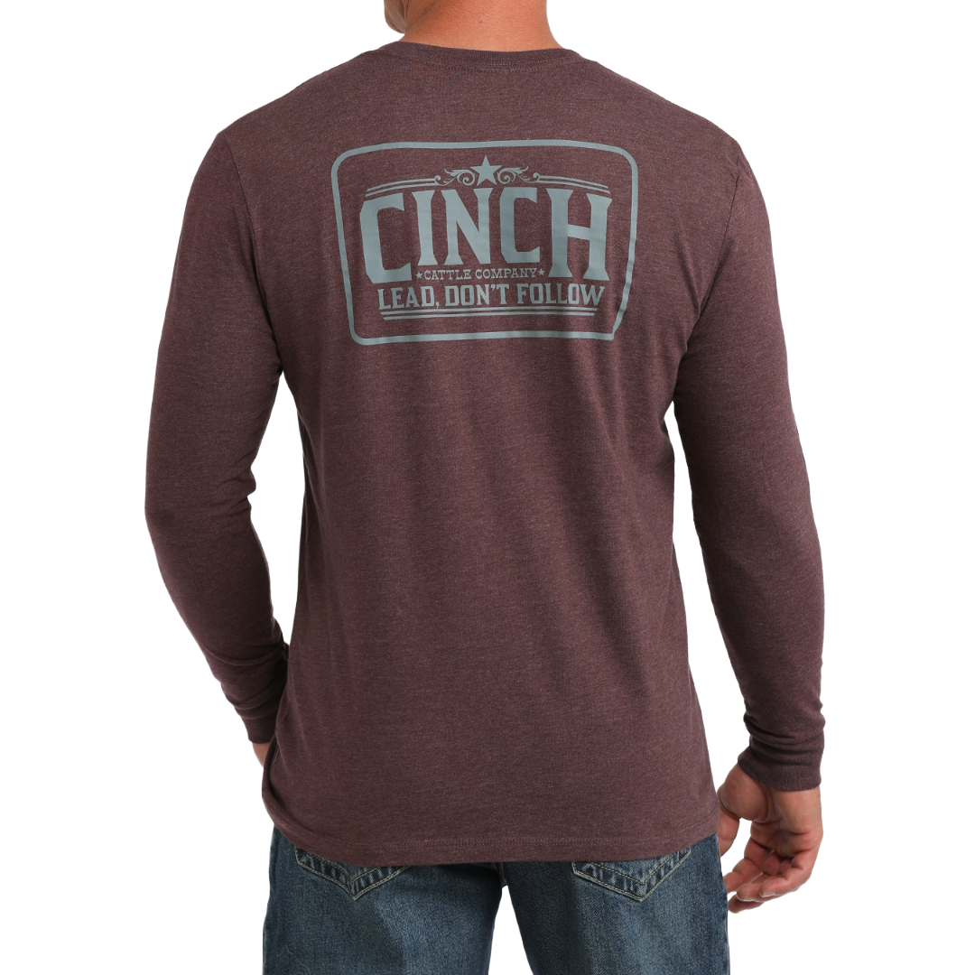 Cinch Mens Long Sleeve T Shirt | Country Clothing - Mens T Shirt | Saddleworld Ipswich