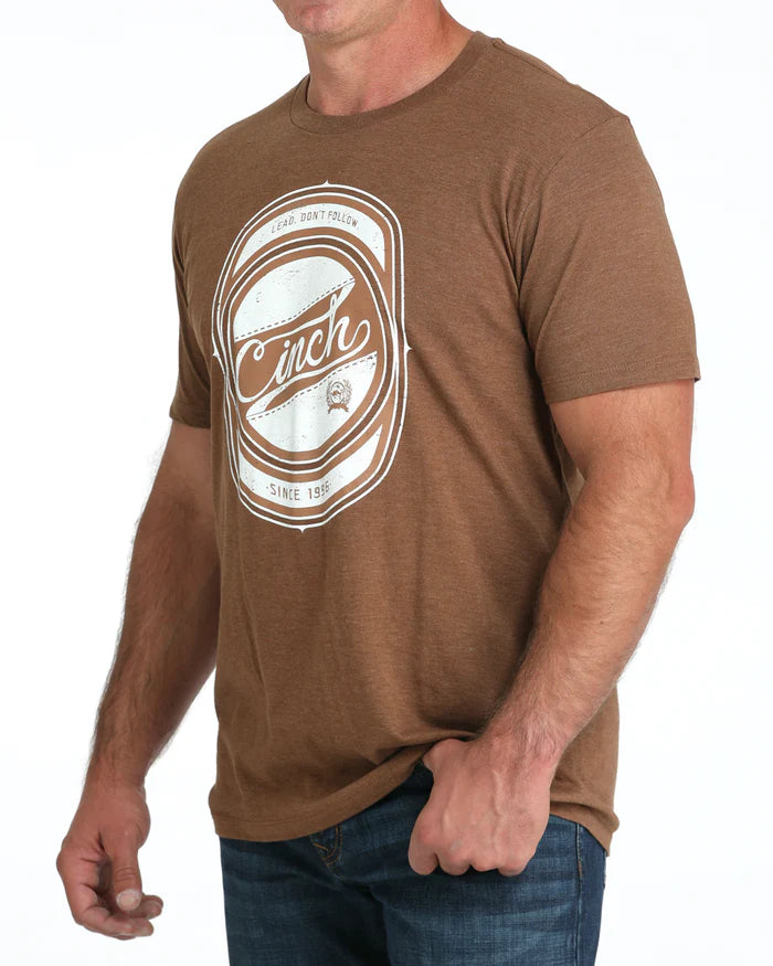 Cinch Mens Tee - Brown