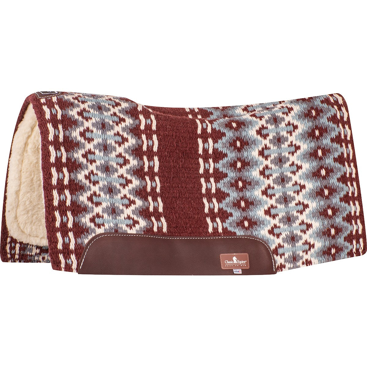 Classic Equine Sensorflex Wool Felt Pad | Horse Supplies - Western pads | Saddleworld Ipswich