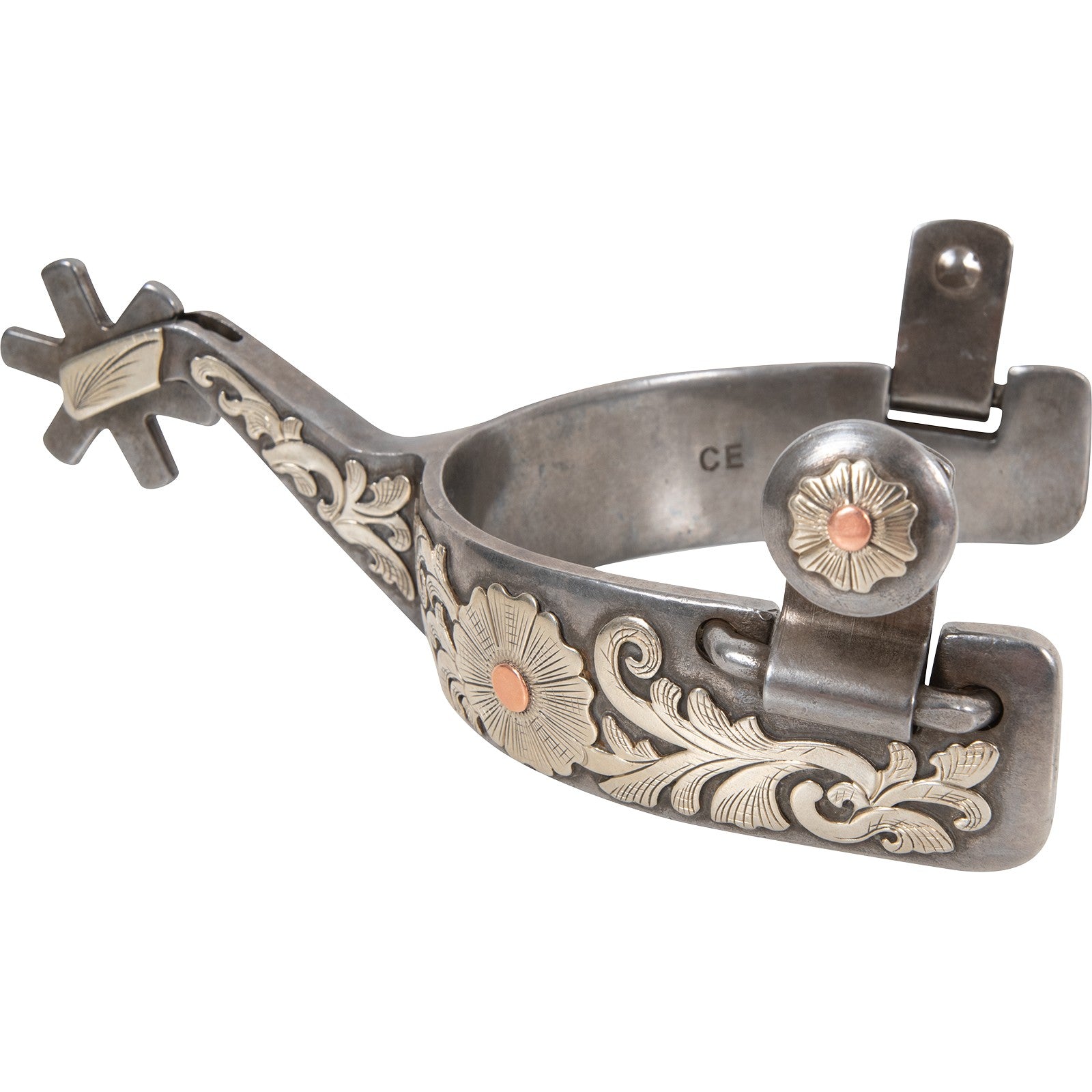 Classic Equine Spur Performance Horse Collection 24 1.25in Band 2.25in Shank 6 Point | Rider Wear - Spurs | Saddleworld Ipswich