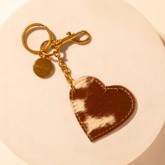 Cocoa Charm Heart Key Fob | Giftware - Key Ring | Saddleworld Ipswich