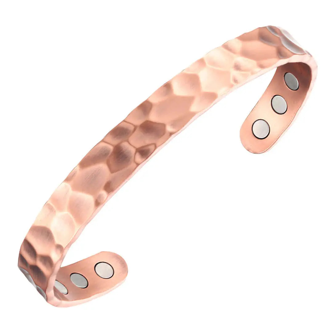 Copper Hammered Magetic Adjustable Bracelet | Giftware - Jewellery | Saddleworld Ipswich
