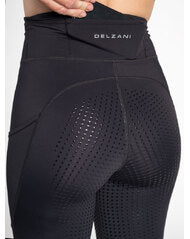 Delzani Pippa Black Riding Tights